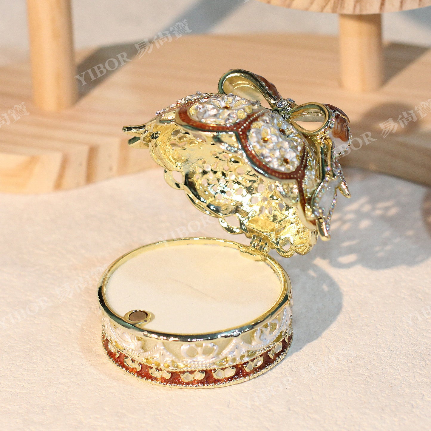 A Crown of Blush Ribbons — Storage Box