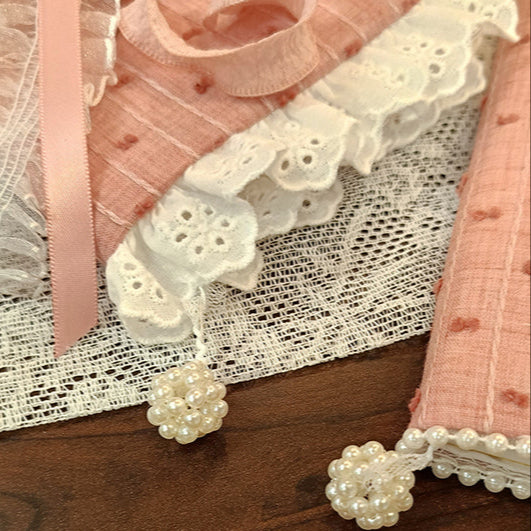 Coquette Raspberry Kiss Handmade Journal