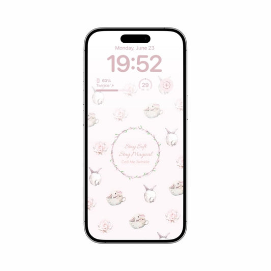 Fondo de pantalla de Gentle Bunny Garden