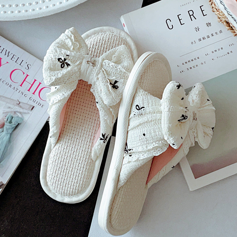 Coquette Gentle Days and Parisian Bows Slippers