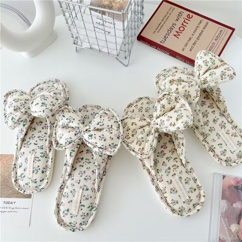 Coquette If Spring Danced in Bows Slippers