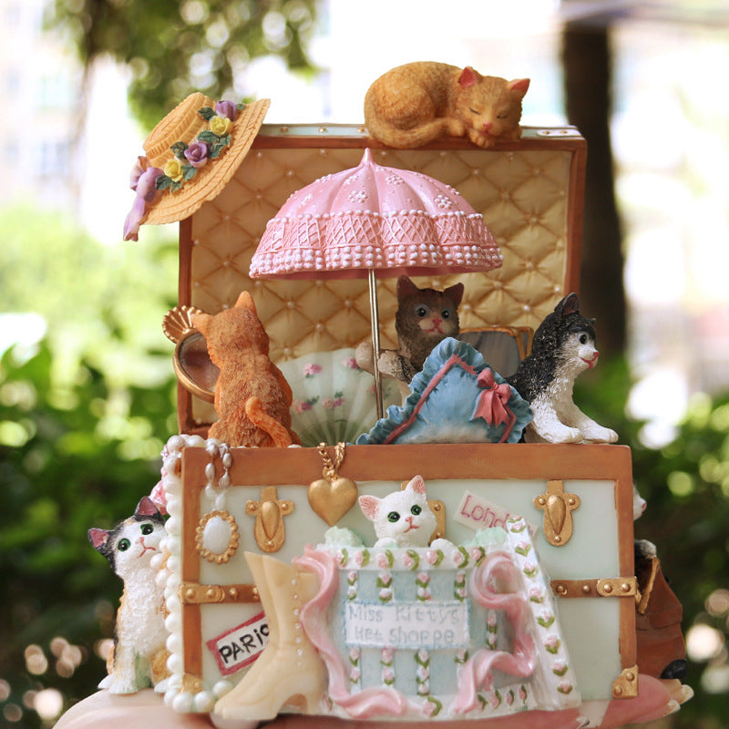 Miss Kitty’s Trunk — Music Box