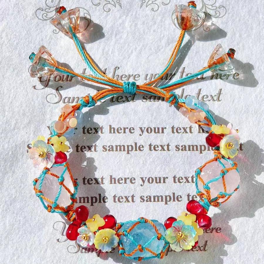 Colorful Joy Beaded Bracelet Handmade