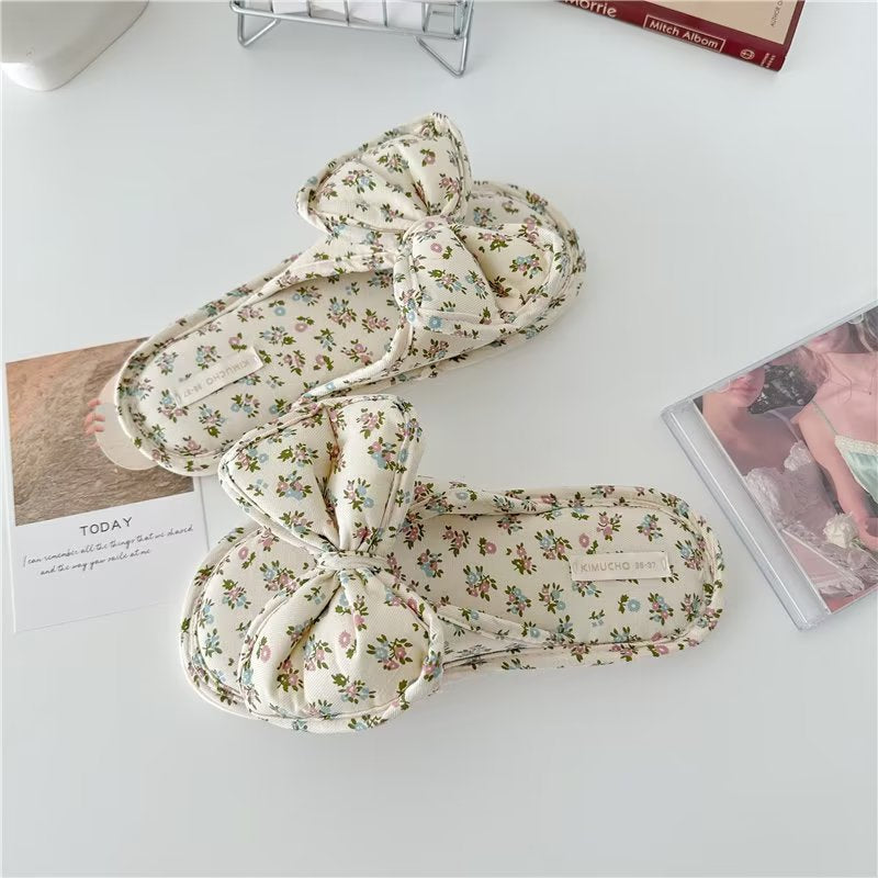 Coquette If Spring Danced in Bows Slippers