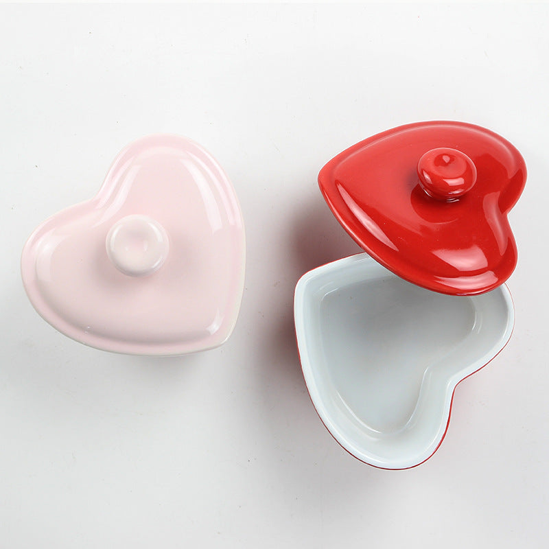 Pink Whisper Little Heart Bowl