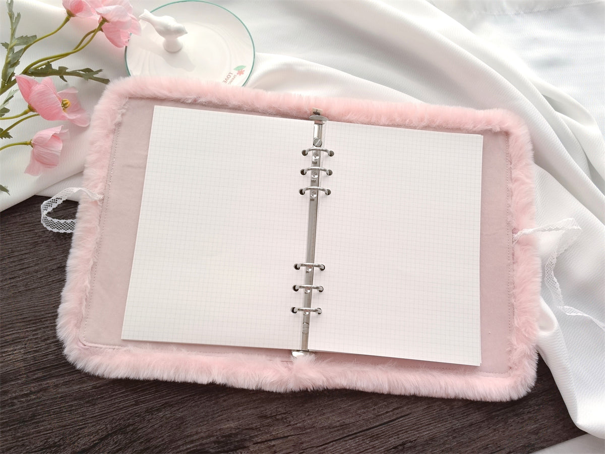Coquette Velvet Cherry Blossom Love Song Handmade Journal