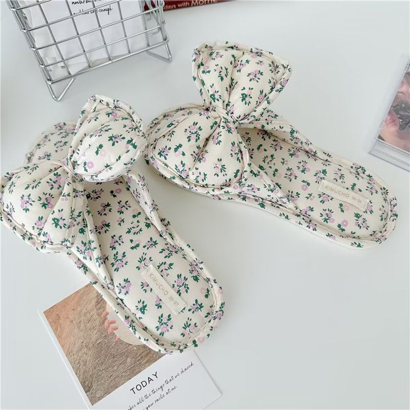Coquette If Spring Danced in Bows Slippers