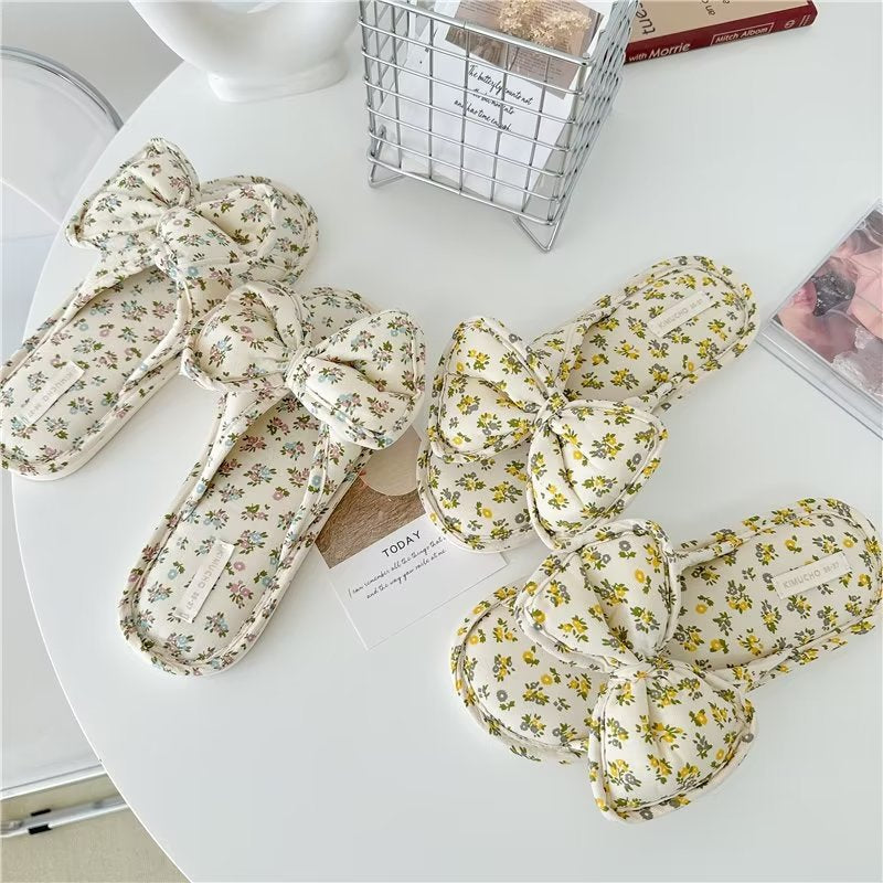 Coquette If Spring Danced in Bows Slippers