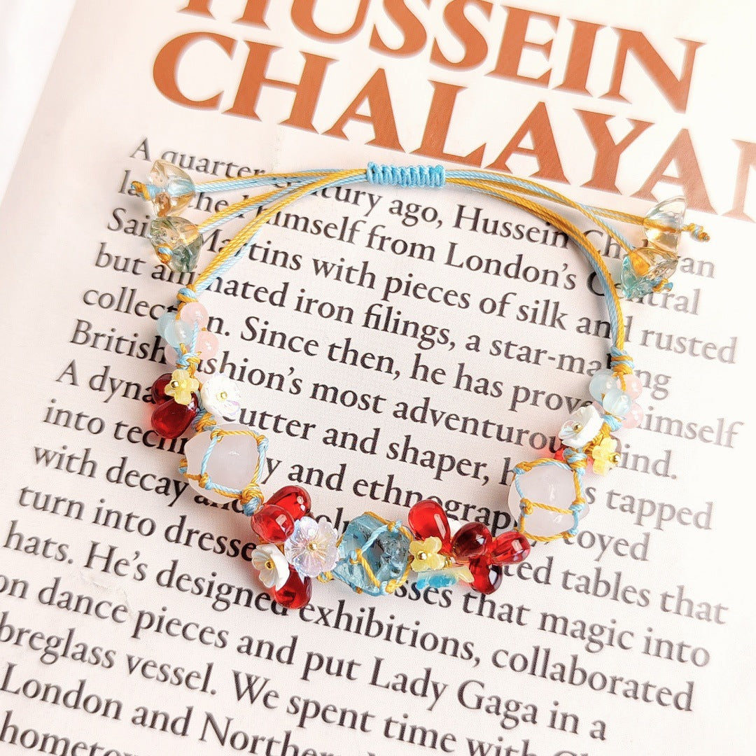 Colorful Joy Beaded Bracelet Handmade