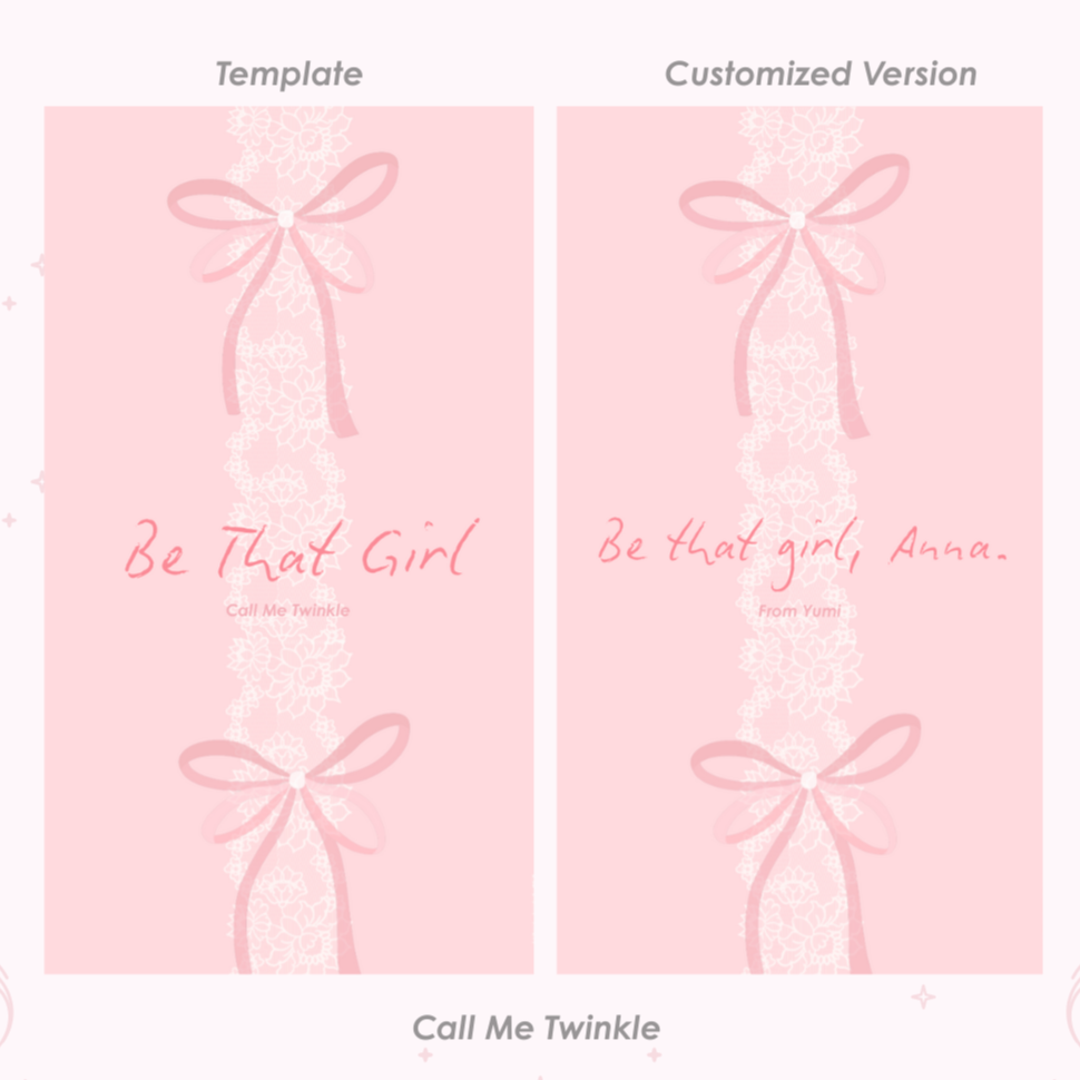 Personalize Quote Wallpaper