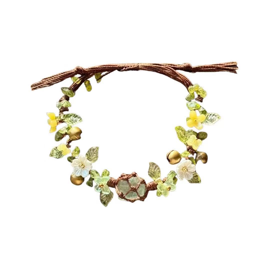 Spring Meadow Bracelet Handmade