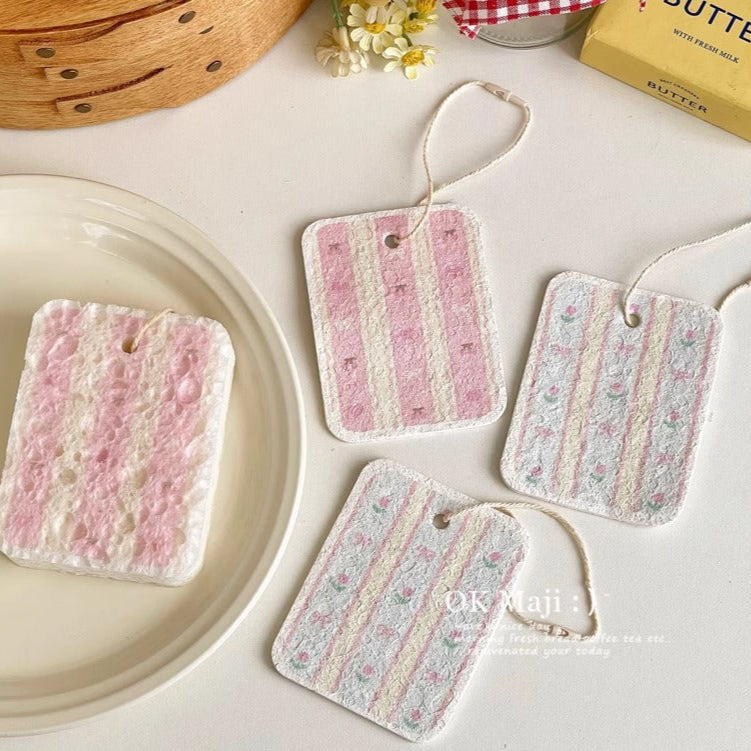 Coquette Pastel Kitchen Cleaning Sponge
