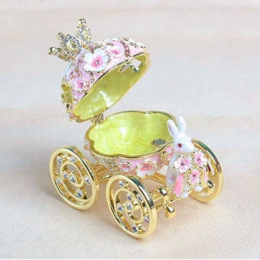 A Bunny Drives the Blossom Coach — Storage Box