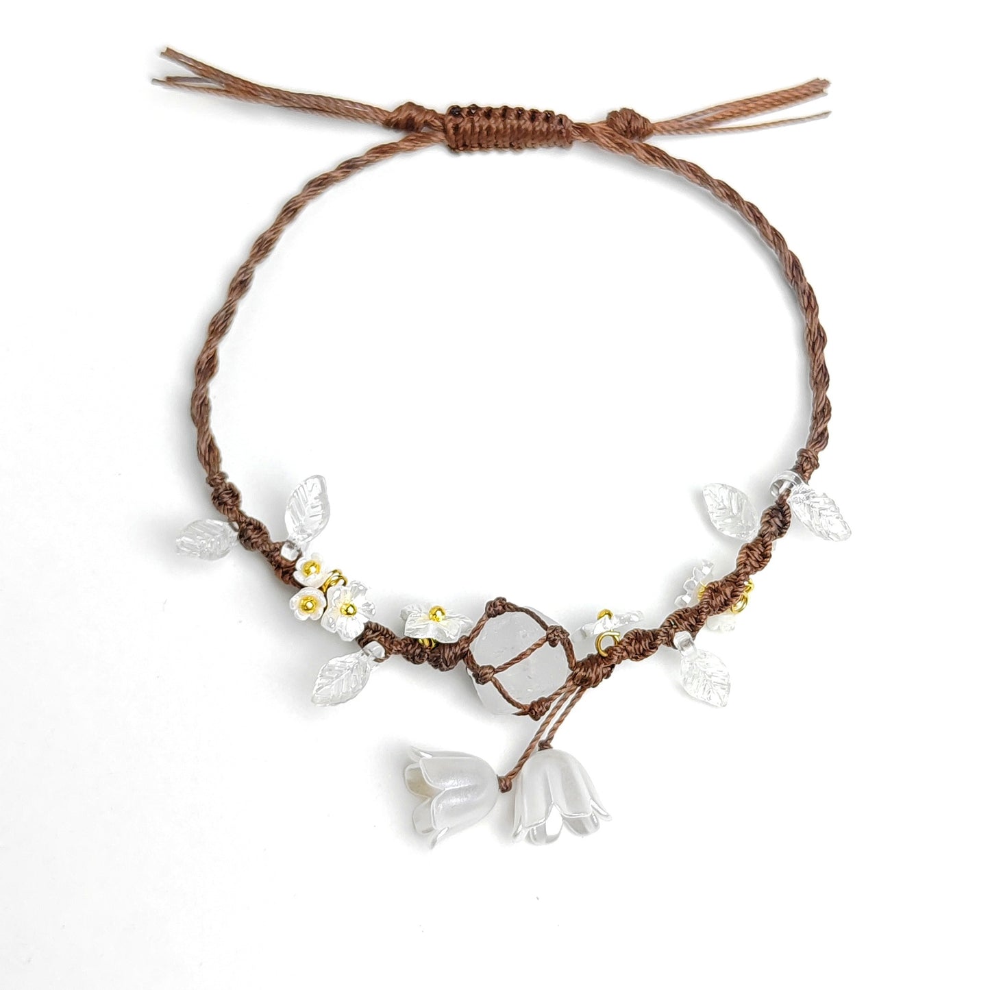 Lily of the Valley Morning Bracelet Handmade