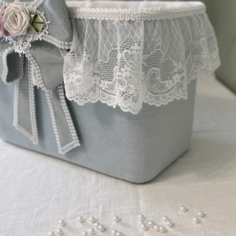 Coquette Secret Garden of Lace Treasures Basket
