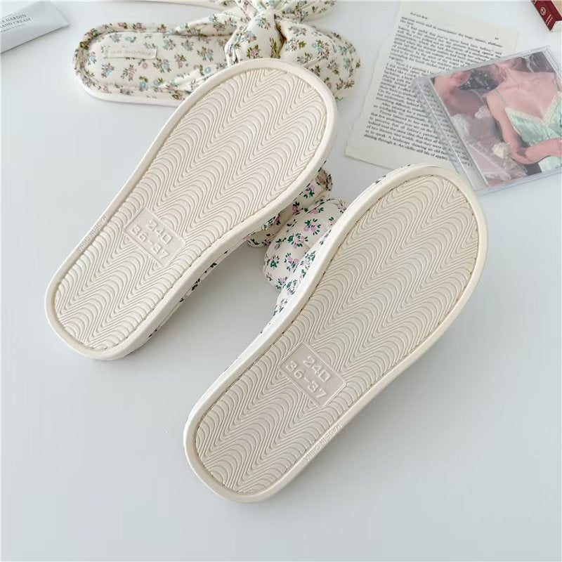 Coquette If Spring Danced in Bows Slippers