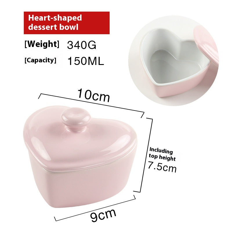 Pink Whisper Little Heart Bowl