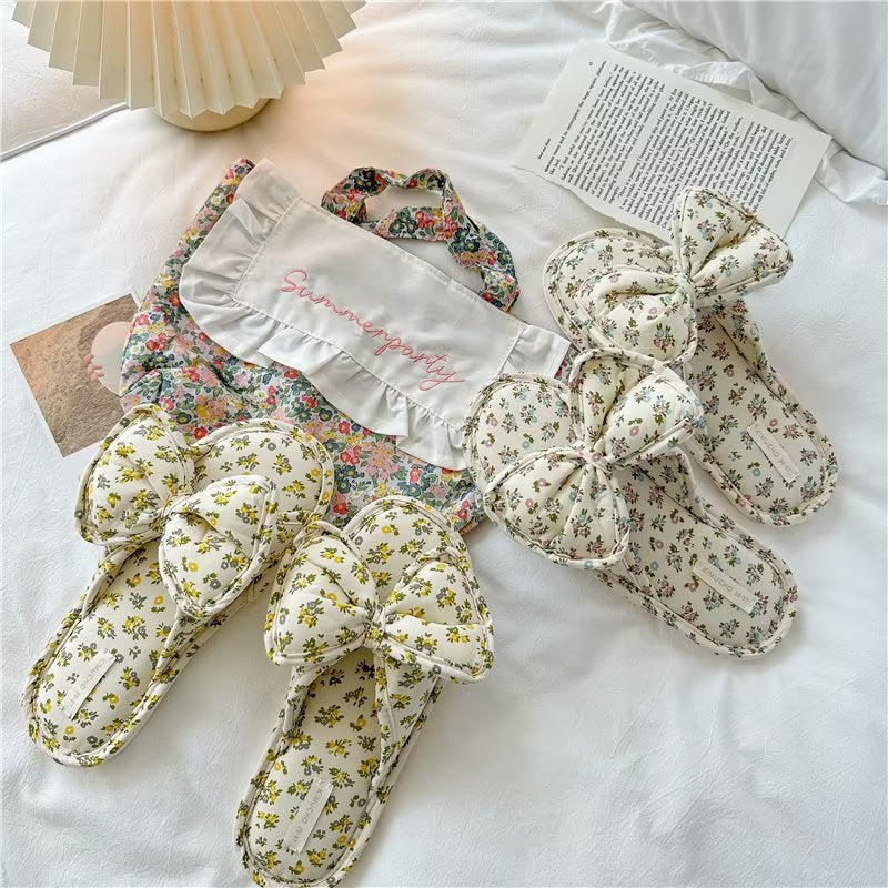 Coquette If Spring Danced in Bows Slippers