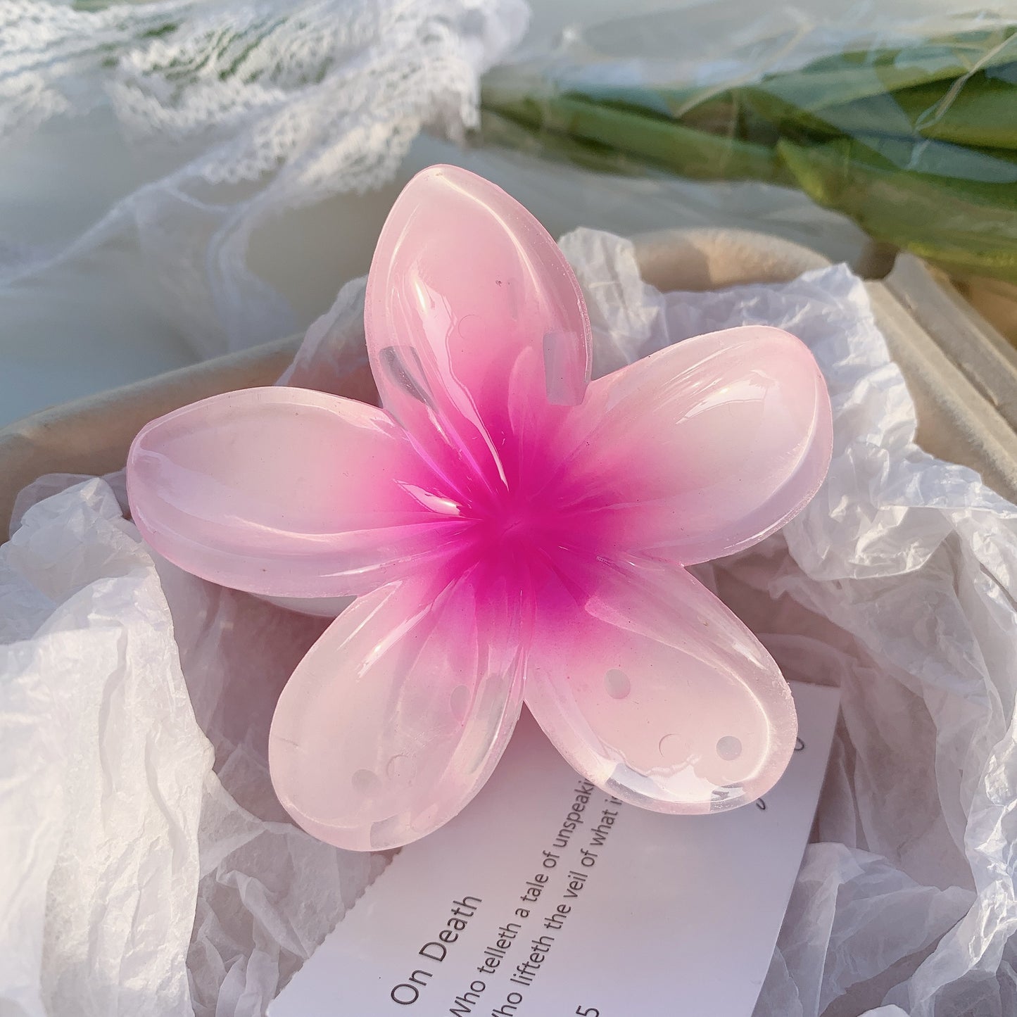 Wish Upon a Flower Clip