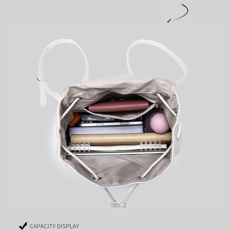 Coquette Elegance with Floral Lace and Ribbons Backpack