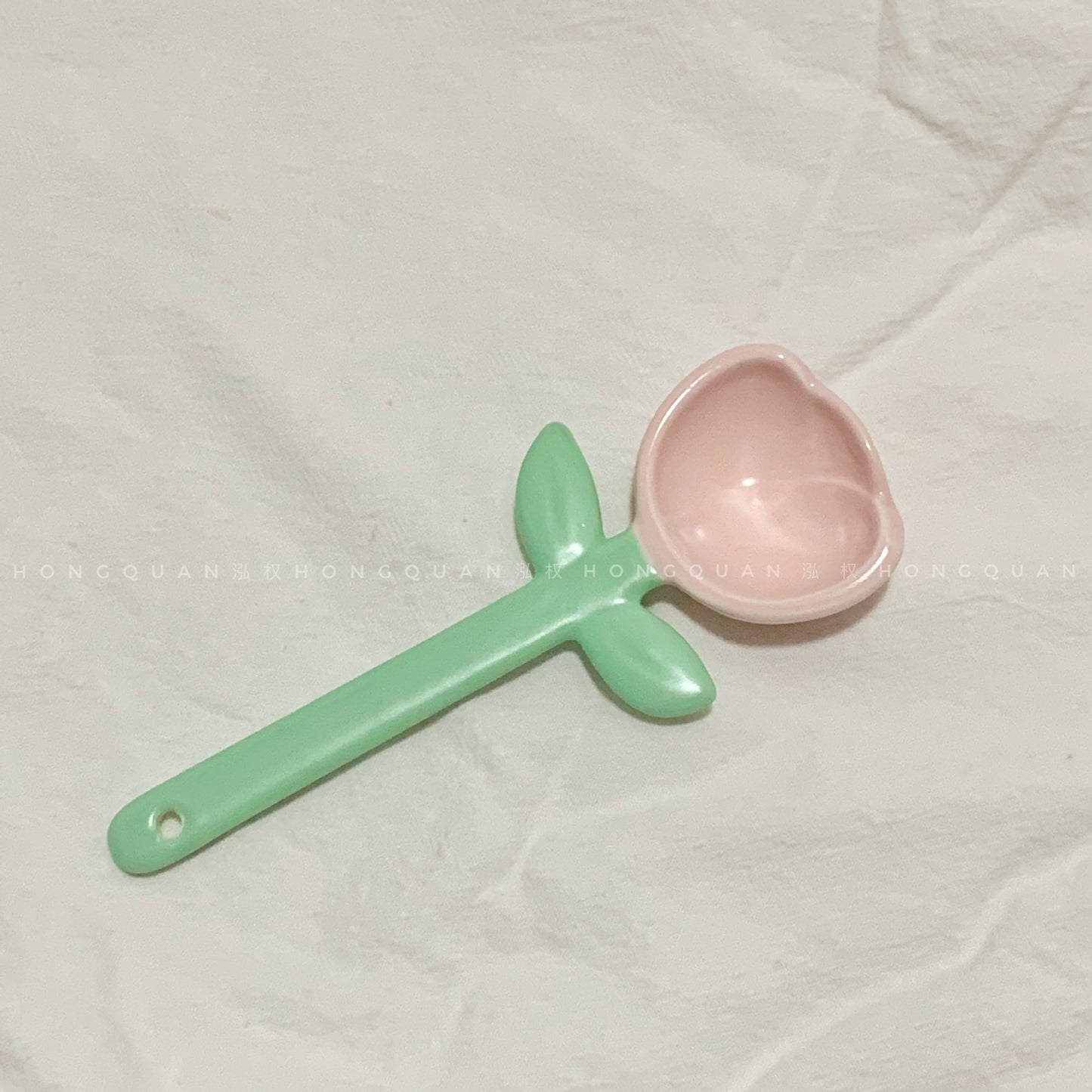 Coquette Enchanted Garden Tulip Mug & Petal Spoon Set