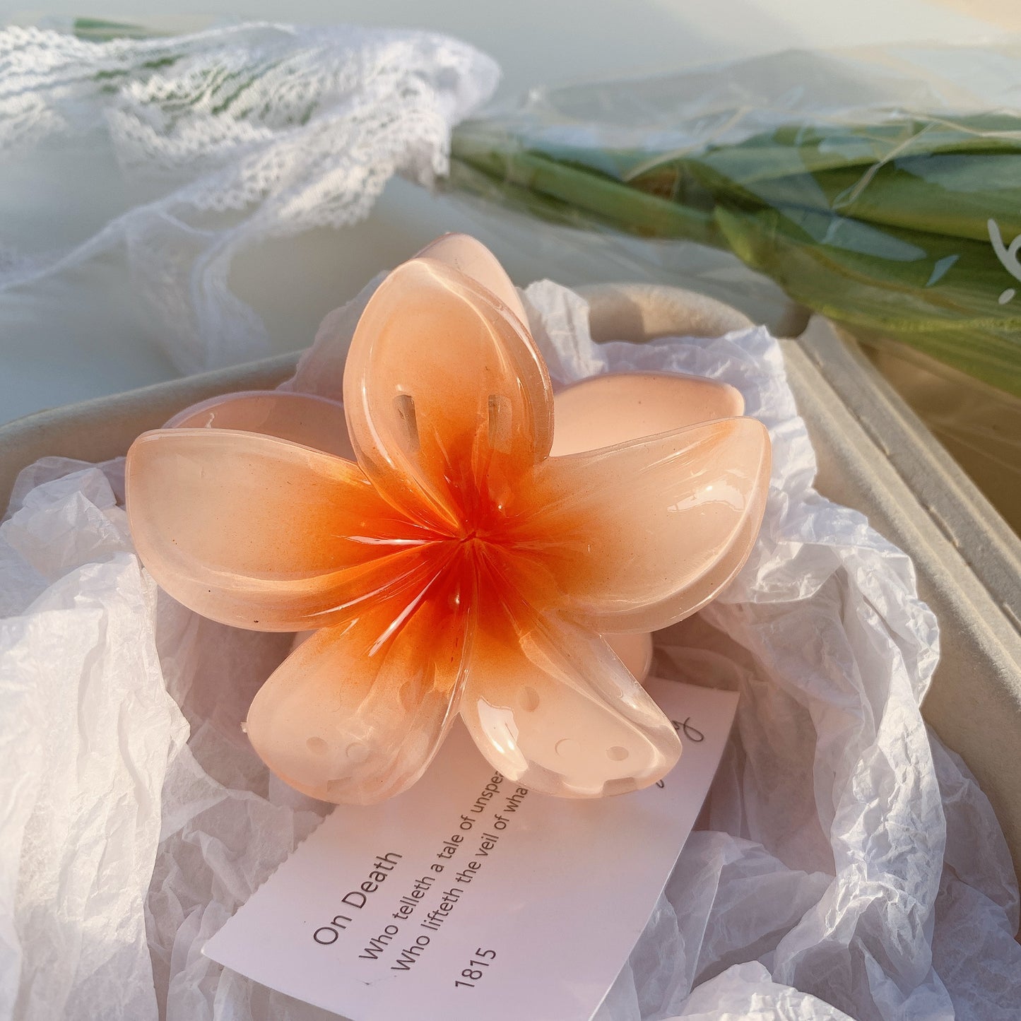 Wish Upon a Flower Clip