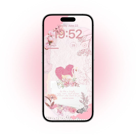 Fondo de pantalla “Las alas de ángel llevan mis deseos”