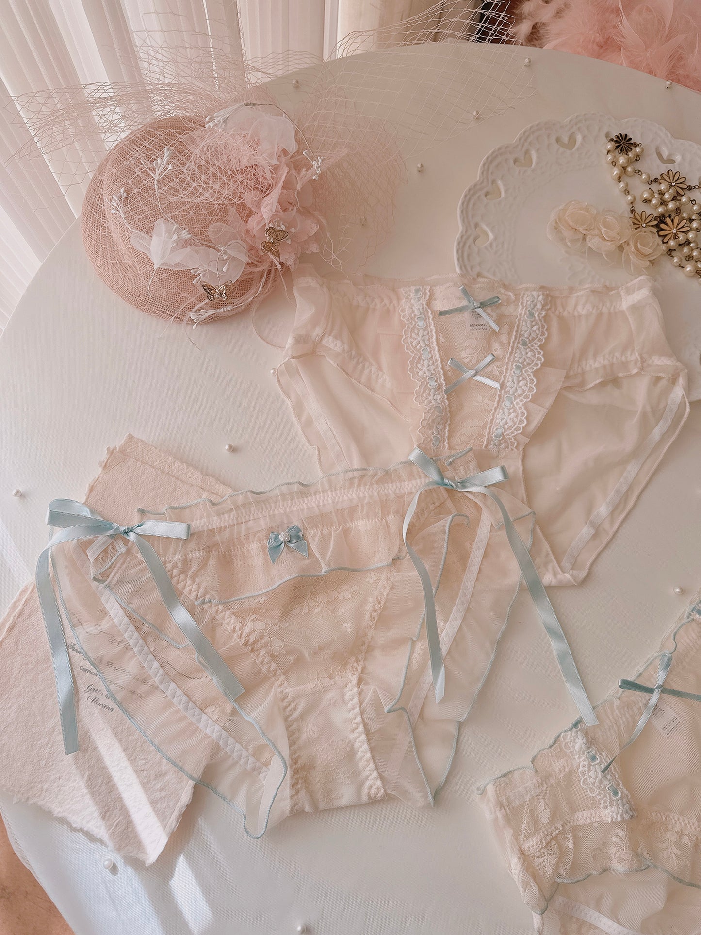Coquette Blue Ribbon Daydream Panties 3