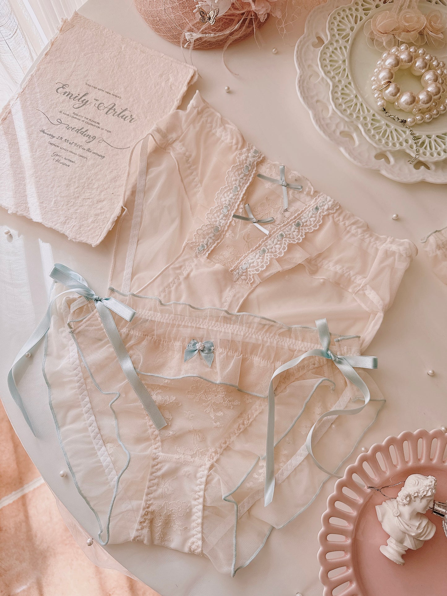 Coquette Blue Ribbon Daydream Panties 6