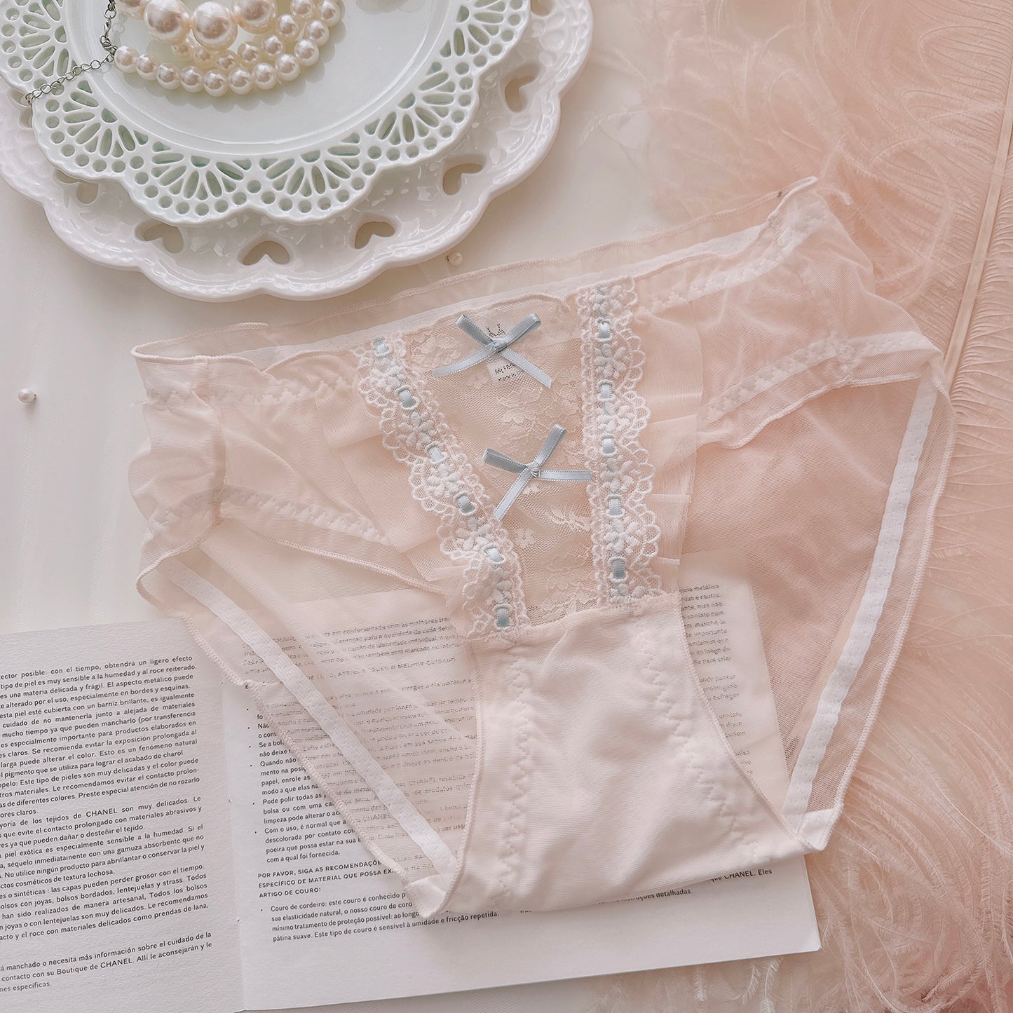 Coquette Blue Ribbon Daydream Panties 9