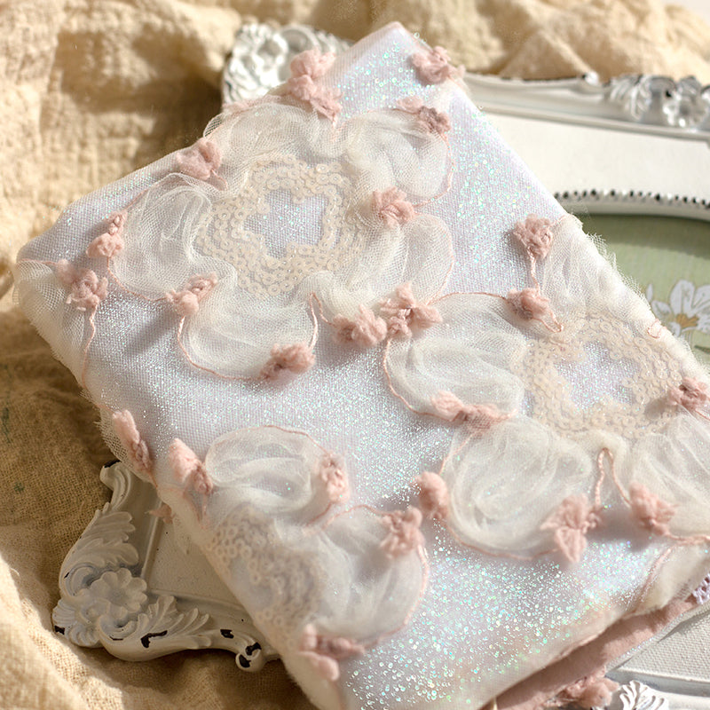 Coquette Dreams Woven in Silk Handmade Journal3