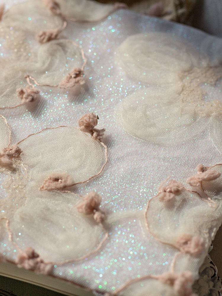 Coquette Dreams Woven in Silk Handmade Journal4