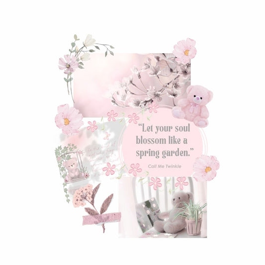 Coquette Let Your Soul Blossom Wallpaper