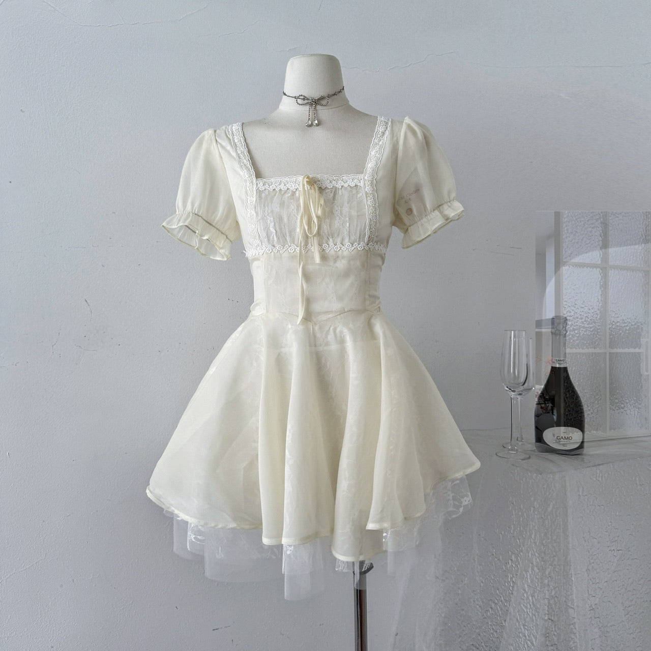 Coquette Lullabies in Lavender Fields Princess Dress 3