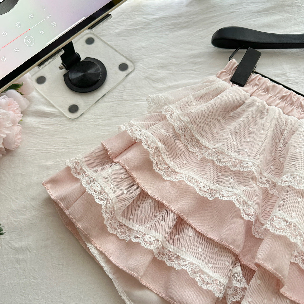 Coquette Petal Promises in Quiet Joy Top and Skirt 8