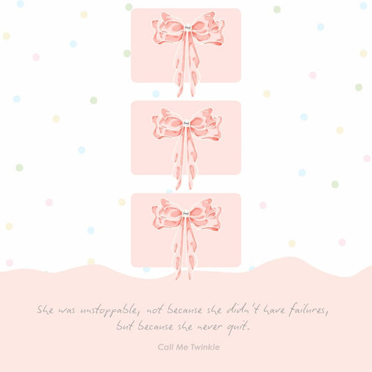 Coquette Soft Ribbons Whisper of Courage Wallpaper 1