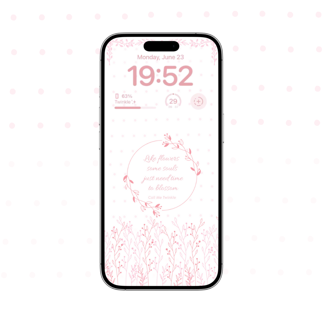 Coquette Time to Blossom Wallpaper