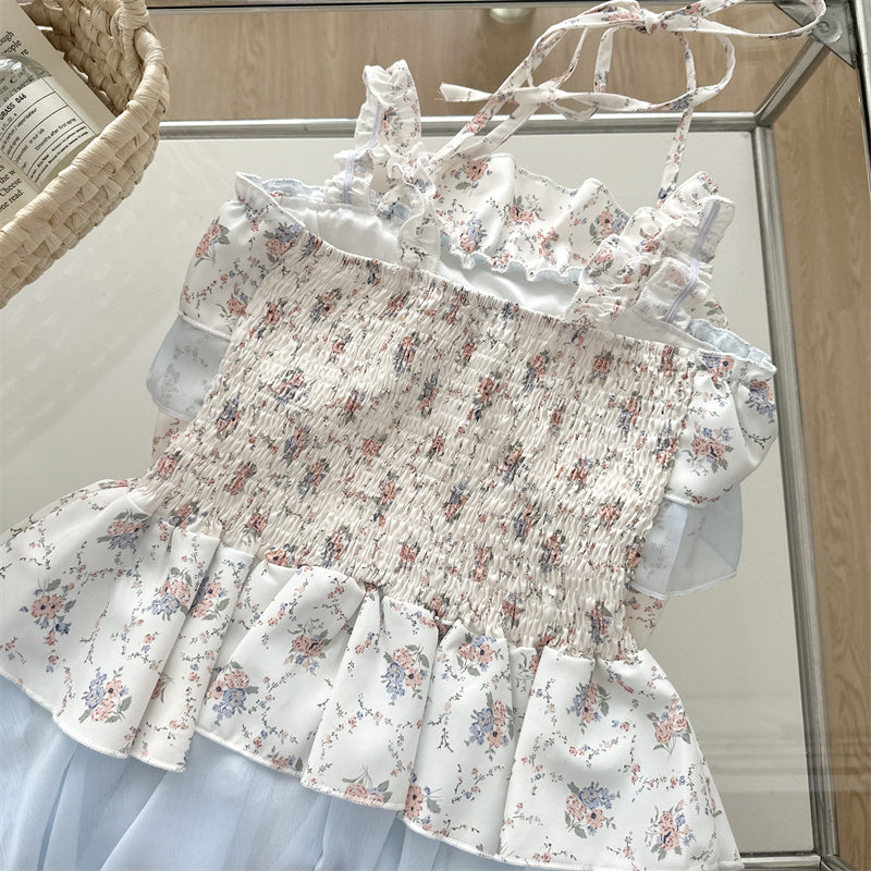 Coquette Whispers of Petals in a Serene Breeze Dress 10