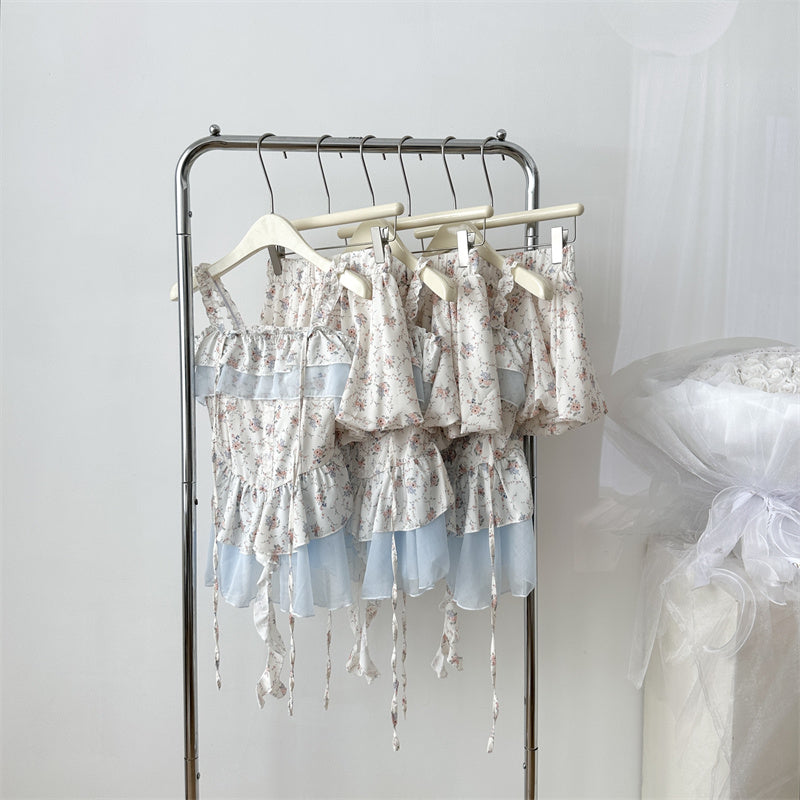 Coquette Whispers of Petals in a Serene Breeze Dress 7