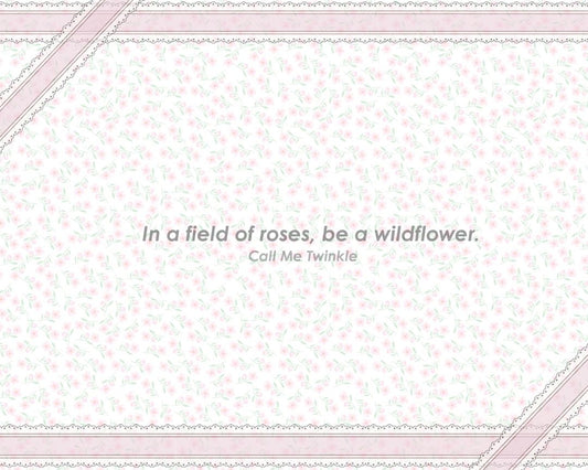 Coquette Wildflower Dreams Wallpaper-2