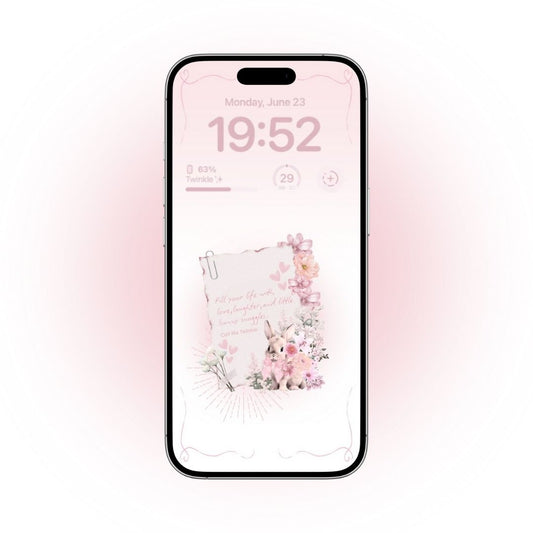 Fondo de pantalla “Las alas de ángel llevan mis deseos”