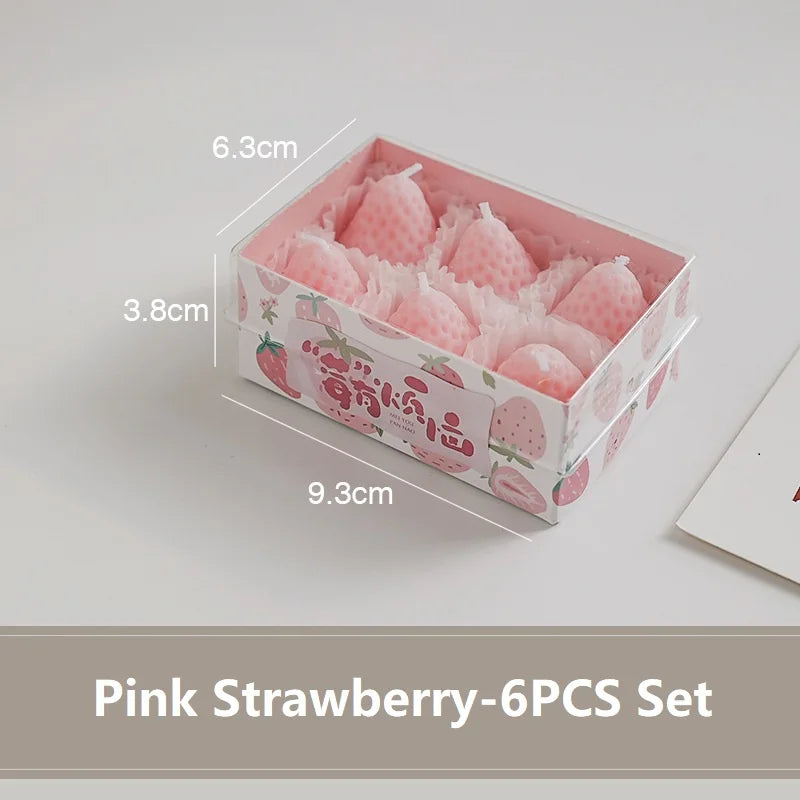Coquette Strawberry Scented Candle Gift Box