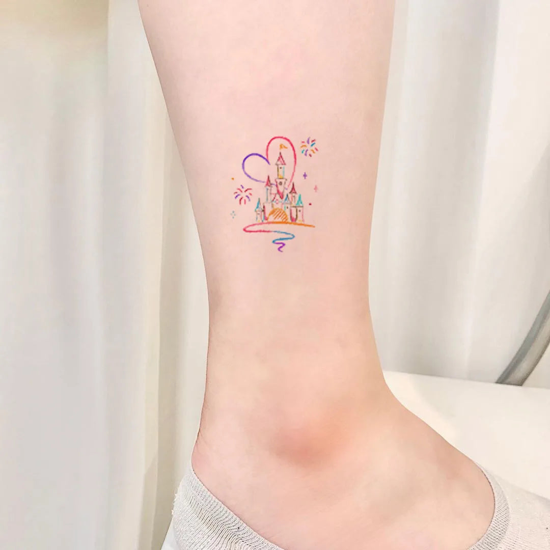 Coquette Moon and Butterfly Tattoo Stickers(30pcs)