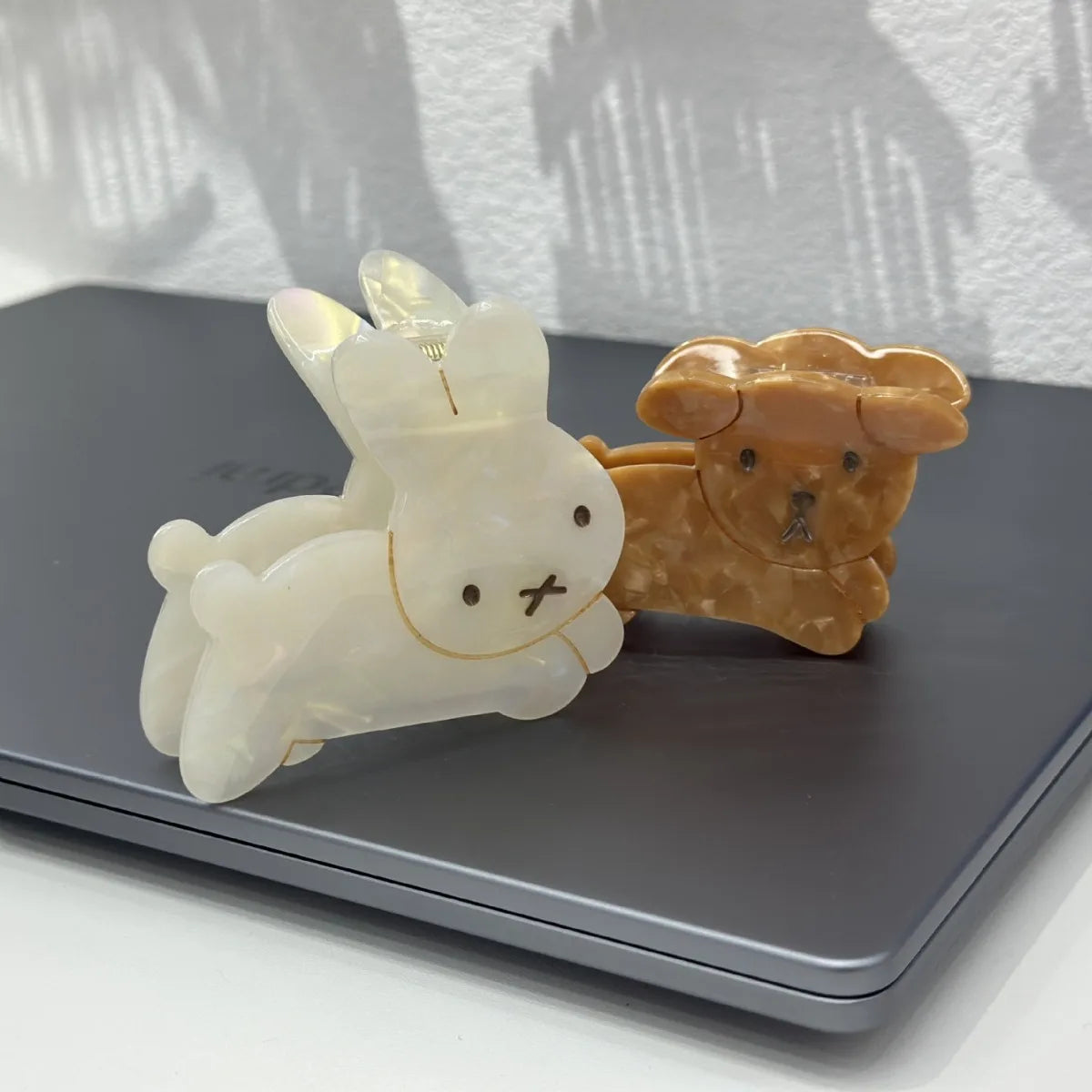 Cute Bunny and Dog Hair Claw Clips