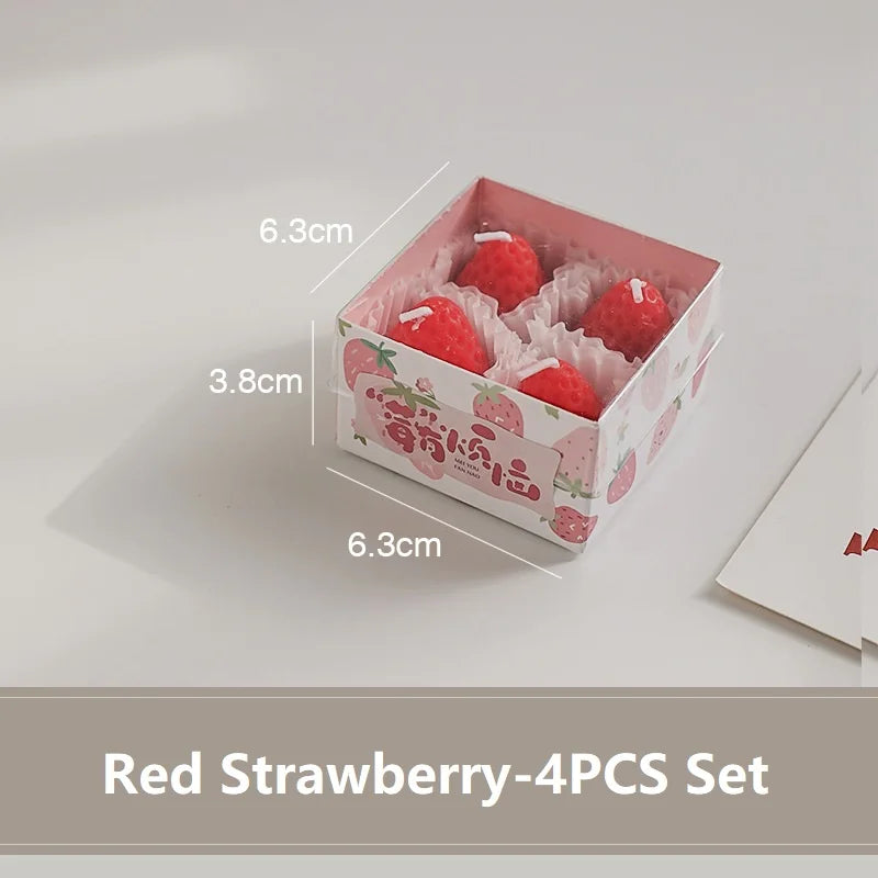 Coquette Strawberry Scented Candle Gift Box
