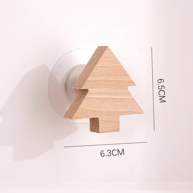 Cute Animal Wooden Hooks for Room Decor