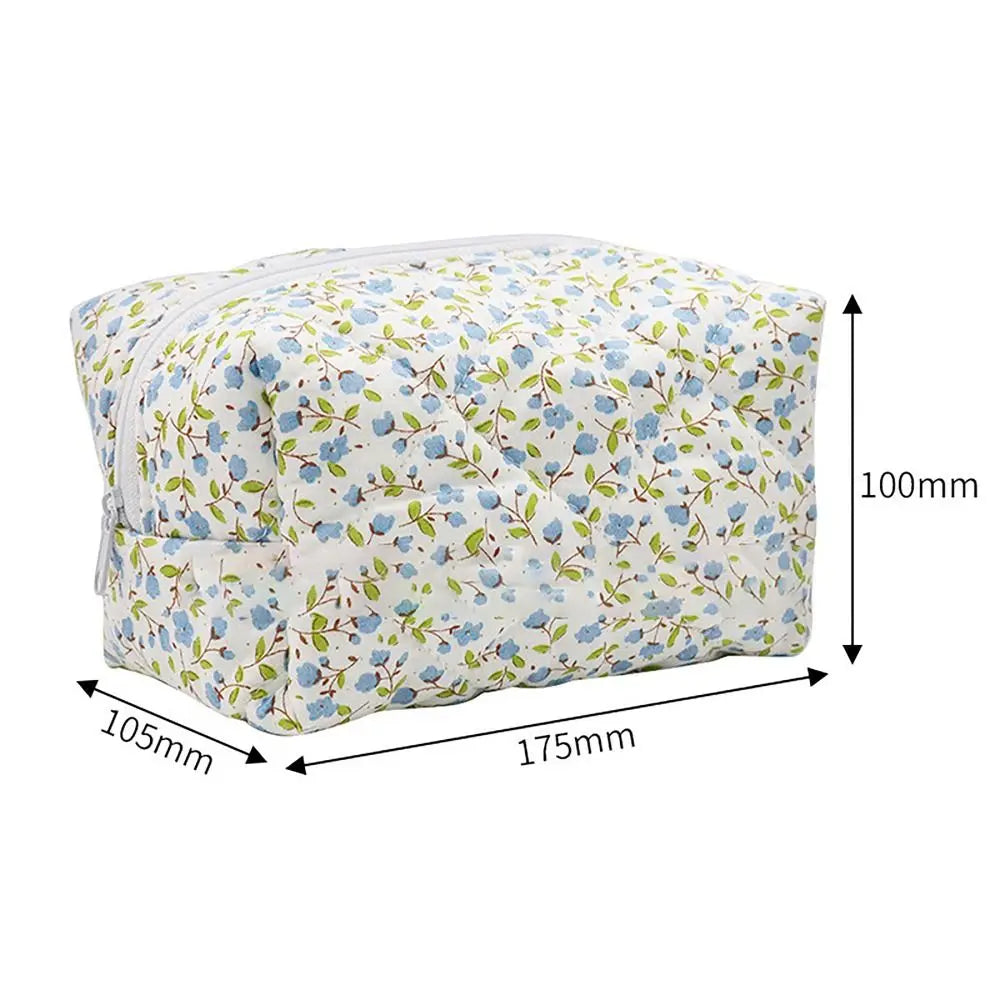 Coquette Floral Makeup Bag