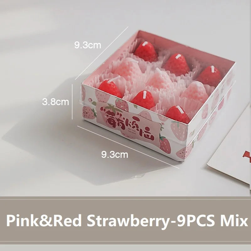 Coquette Strawberry Scented Candle Gift Box