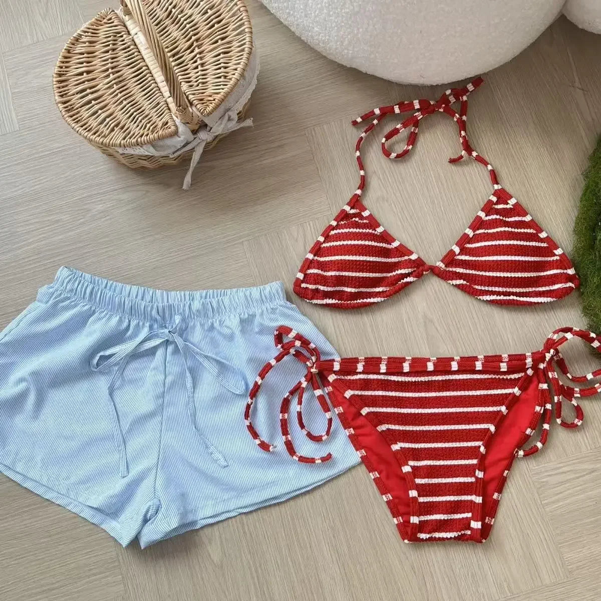 Rosy Bliss Bikini Set
