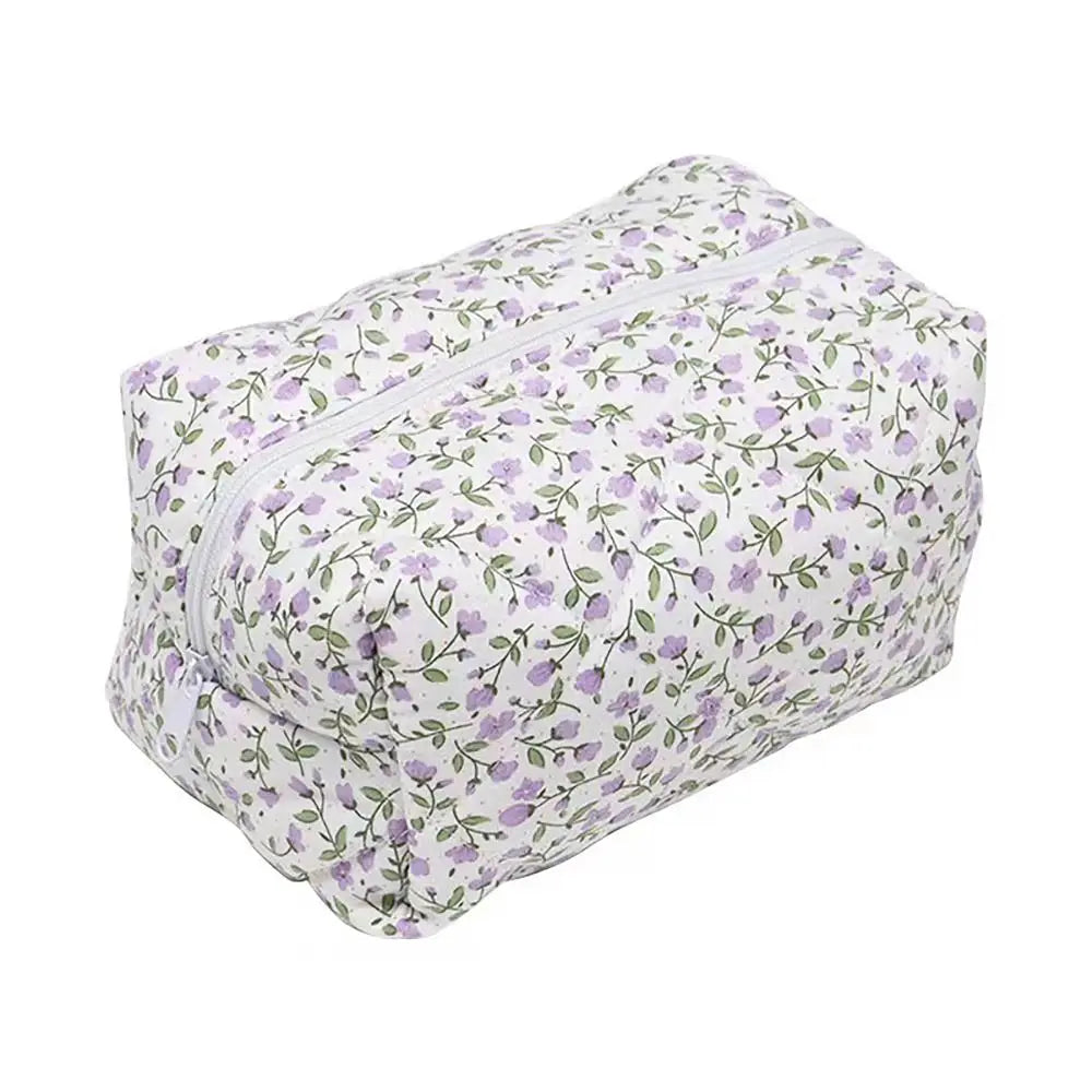 Coquette Floral Makeup Bag